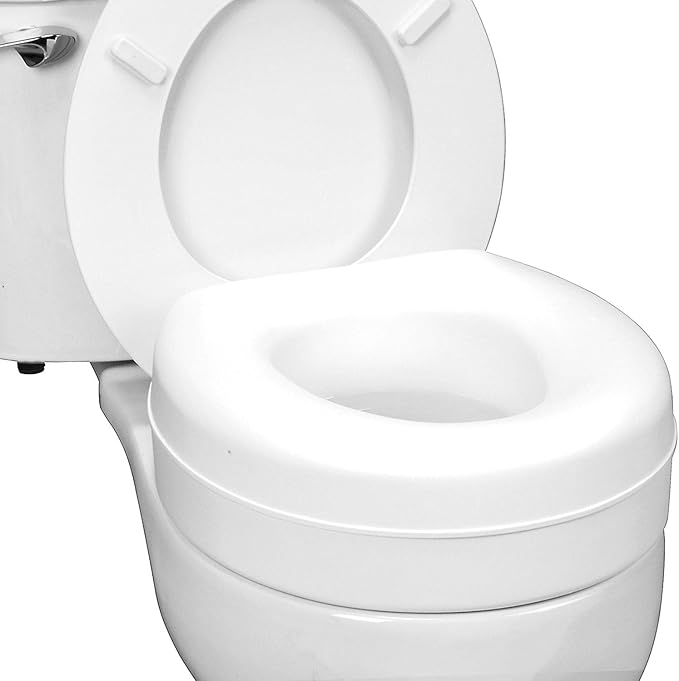 HealthSmart Raised Toilet Seat Riser