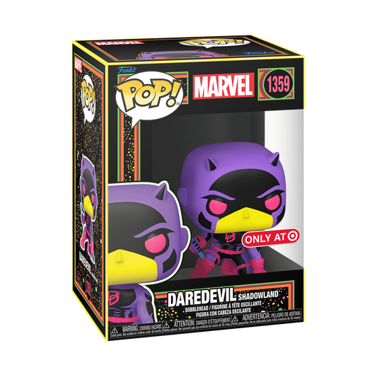 Pop! Daredevil (Black & Red) (Black Light)