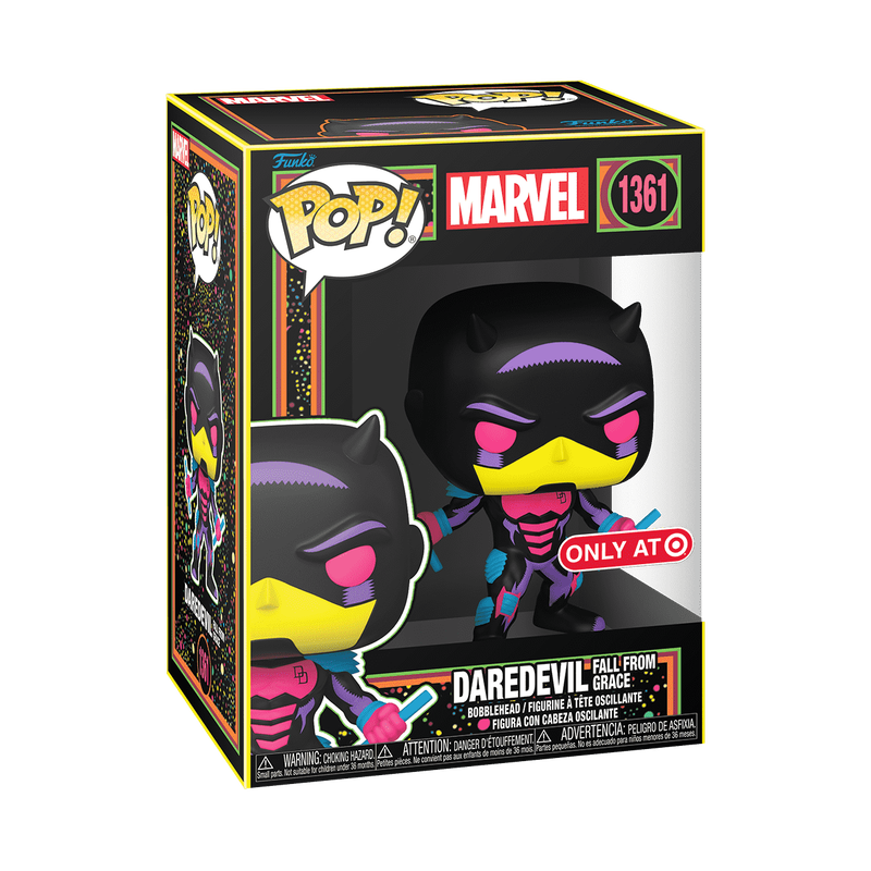 Pop! Daredevil Fall From Grace (Black Light)