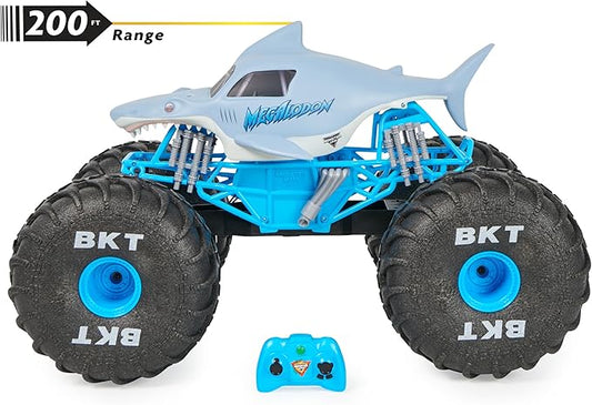 Monster Jam, Official Mega Megalodon All-Terrain Remote Control Monster Truck