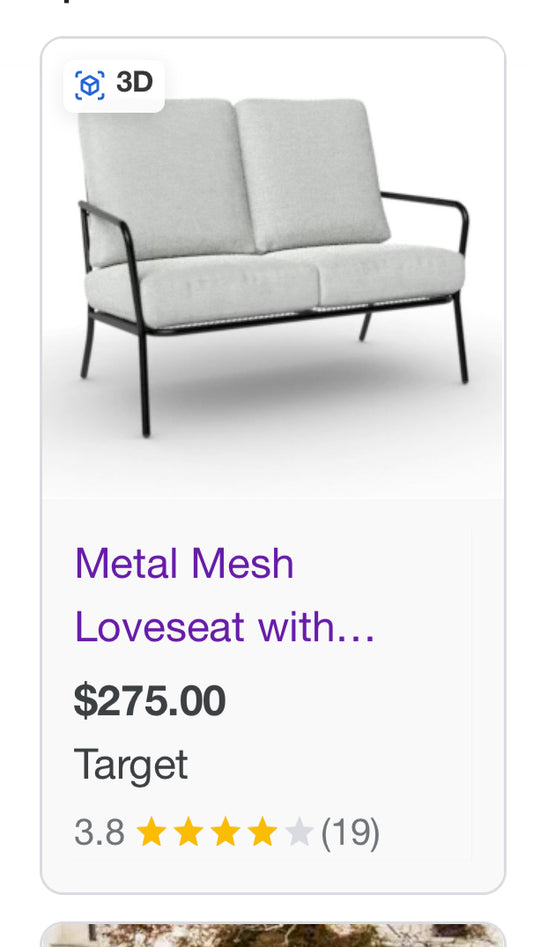 Room Essentials Love Seat