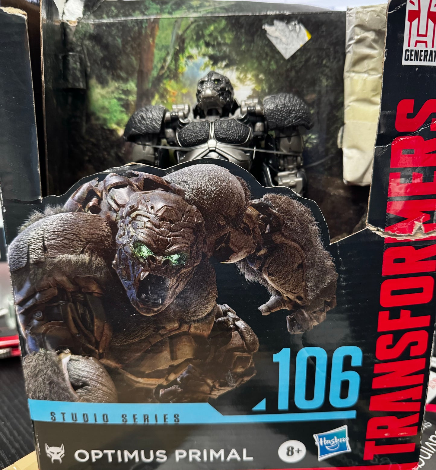 Transformers Toys Studio Series Leader Rise of The Beasts 106 Optimus Primal Toy