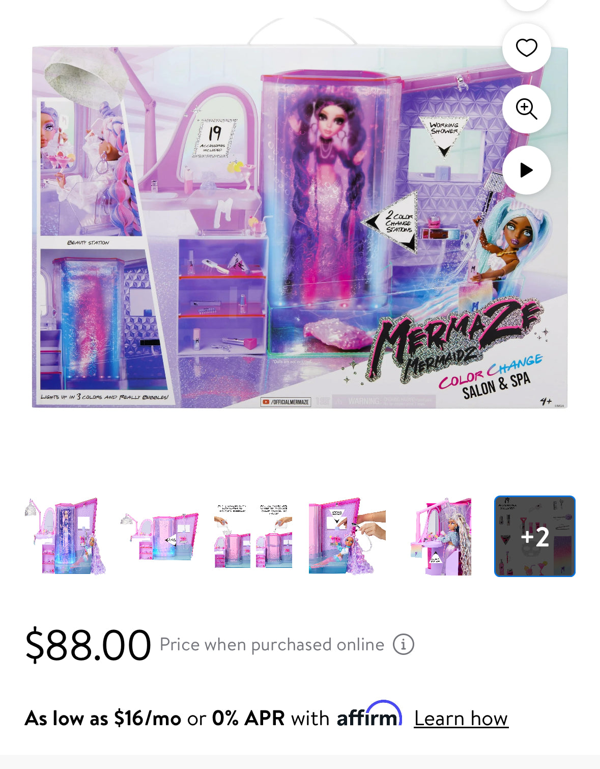 Mermaze Mermaidz™ Salon & Spa Playset