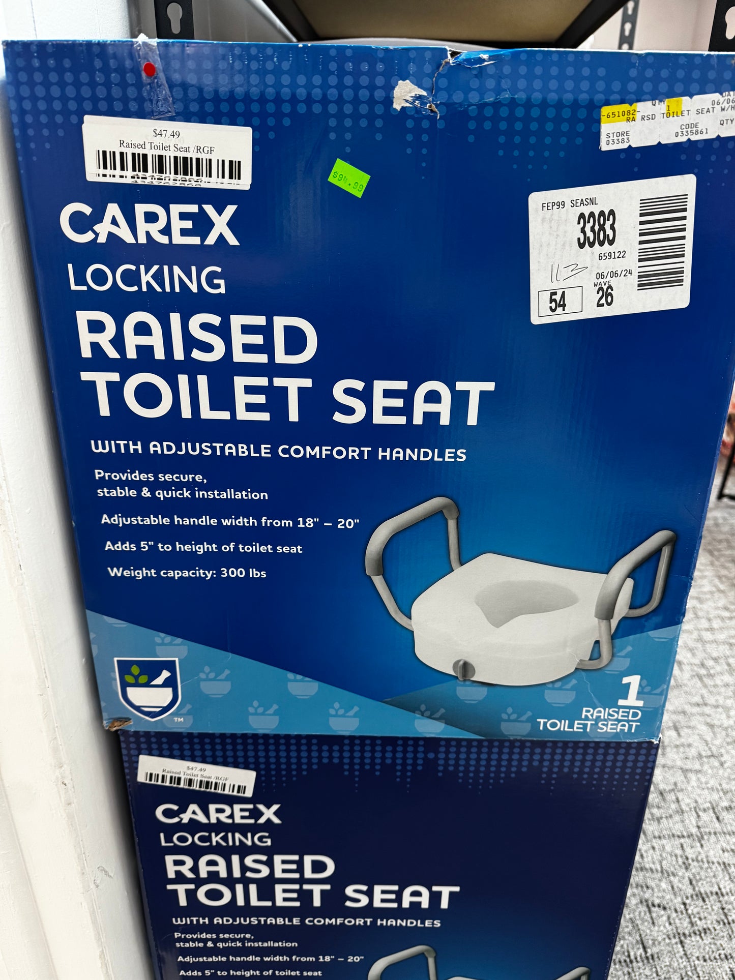 Raised Toilet Seat