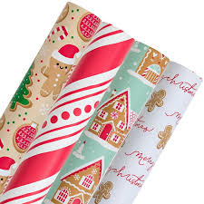 Christmas Wrapping Paper - Foil Designs